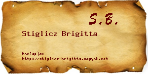 Stiglicz Brigitta névjegykártya